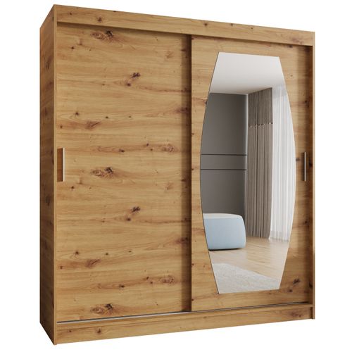 Armoire Rossa à Portes Coulissantes 200/180/62 2 Portes (artisan)