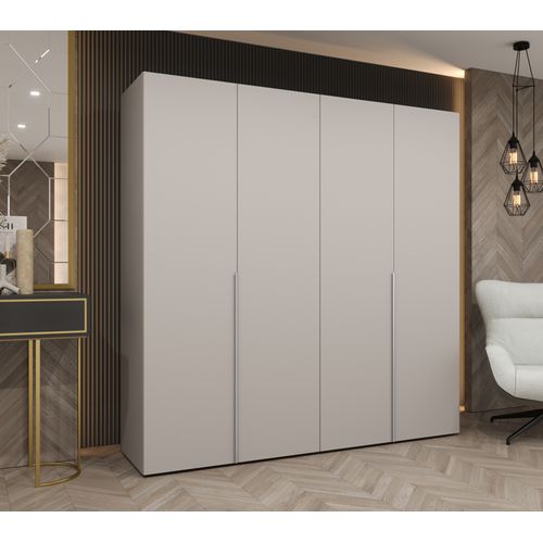 Armoire à Portes Battantes Alicante 1 202/200/52 4 Portes (beige/beige)