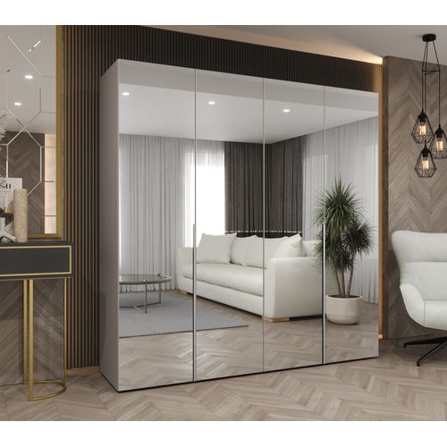 Armoire à Portes Battantes Alicante 3 202/200/52 4 Portes (cachemire/cachemire)