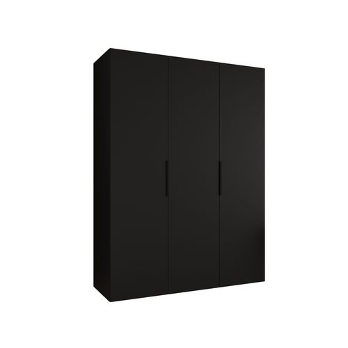 Armoire à Portes Battantes Marbella 1 202/150/52 3 Portes (noir/noir)