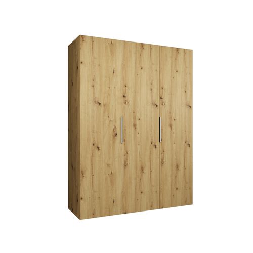 Armoire à Portes Battantes Marbella 1 202/150/52 3 Portes (marron/beige)