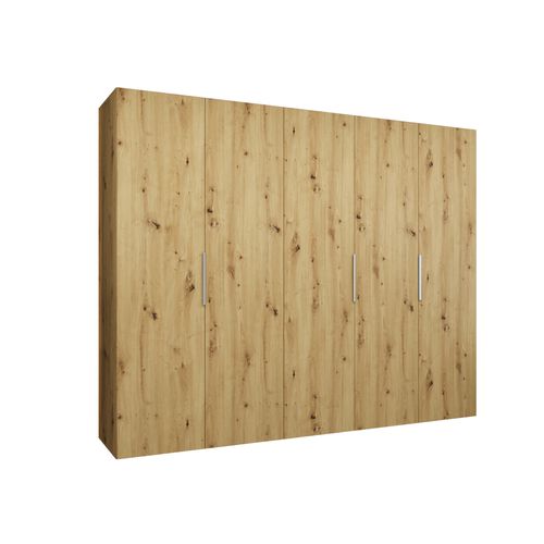 Armoire à Portes Battantes Marbella 1 202/250/52 5 Portes (marron/beige)