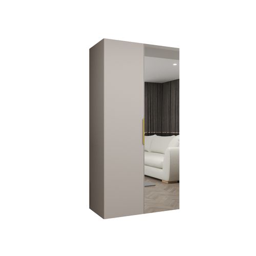 Armoire à Portes Battantes Marbella 2 202/100/52 2 Portes (beige/doré)