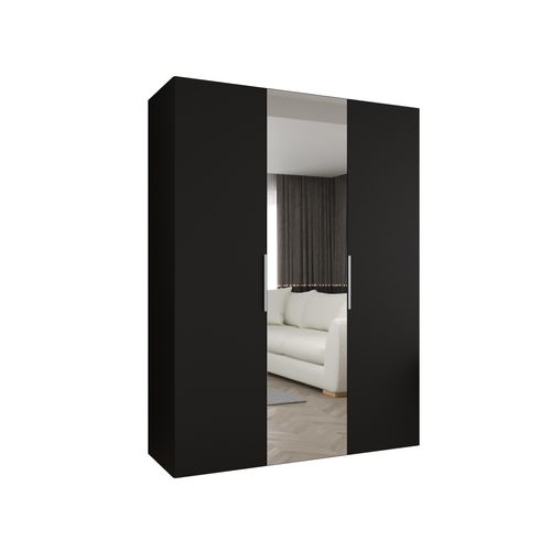 Armoire à Portes Battantes Marbella 2 202/150/52 3 Portes (noir/beige)