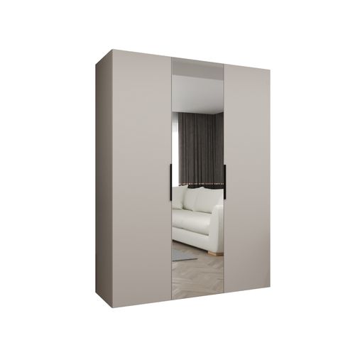 Armoire à Portes Battantes Marbella 2 202/150/52 3 Portes (beige/noir)