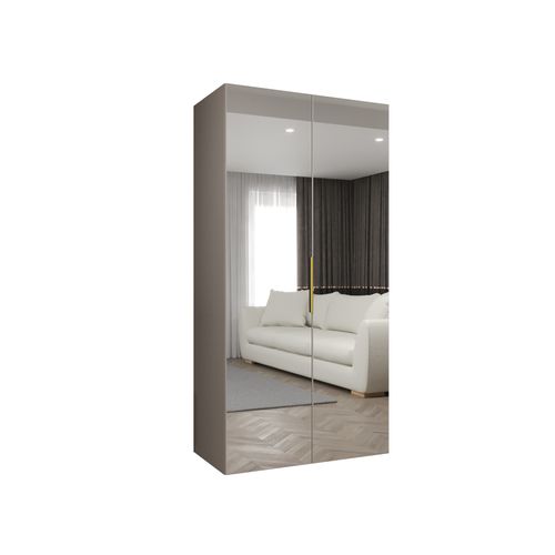 Armoire à Portes Battantes Marbella 3 202/100/52 2 Portes (beige/doré)