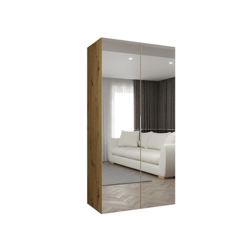 Armoire à Portes Battantes Marbella 3 202/100/52 2 Portes (marron/beige)