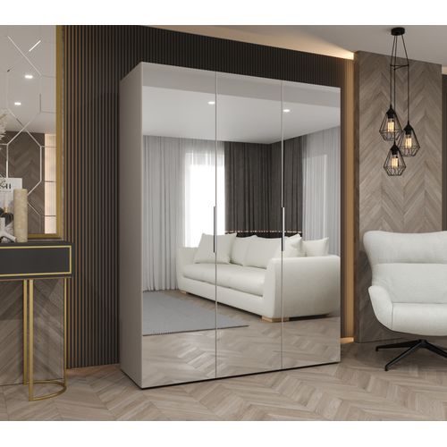 Armoire à Portes Battantes Marbella 3 202/150/52 3 Portes (beige/beige)