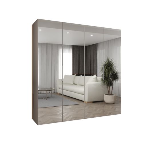 Armoire à Portes Battantes Marbella 3 202/200/52 4 Portes (beige/beige)