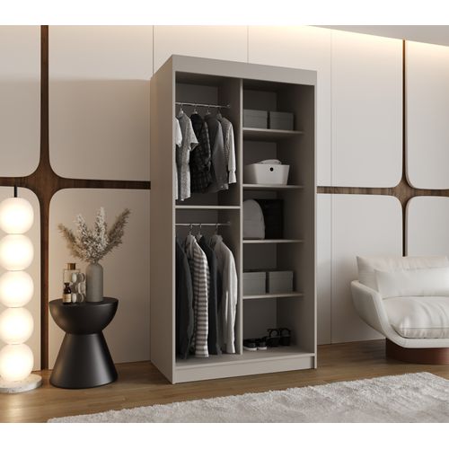 Armoire à Portes Coulissantes Rubino T 200/100/62 2 Portes (cachemire)