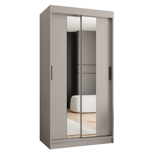 Armoire à Portes Coulissantes Rubino T1 200/100/62 2 Portes (cachemire)