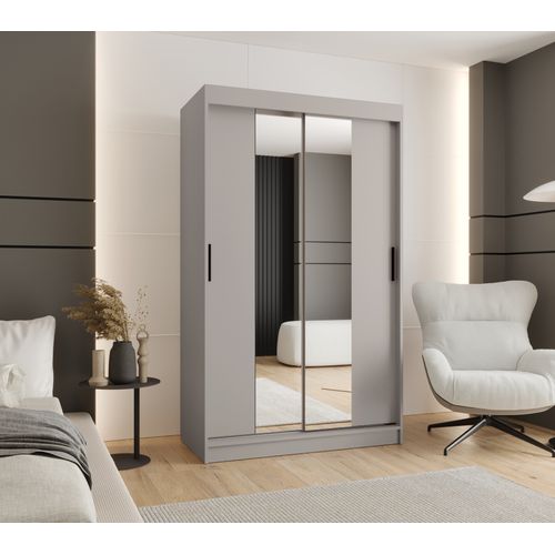 Armoire à Portes Coulissantes Rubino T1 200/120/62 2 Portes(cachemire)