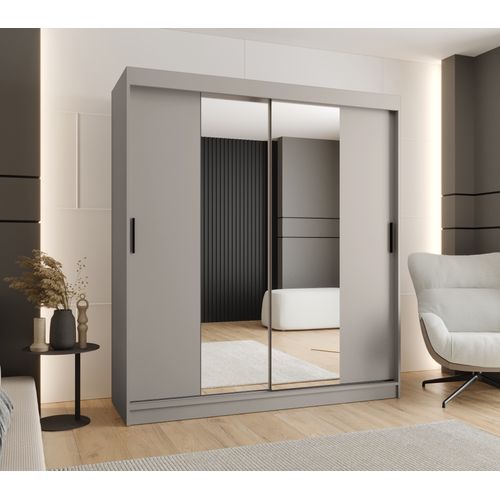 Armoire à Portes Coulissantes Rubino T1 200x180x62 Cm 2 Portes (cachemire)