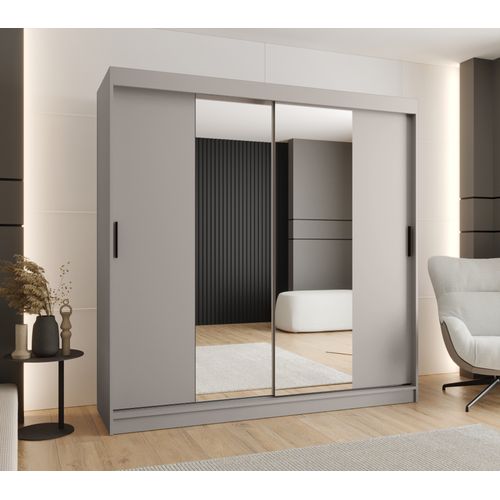 Armoire à Portes Coulissantes Rubino T1 200/200/62 2 Portes (cachemire)