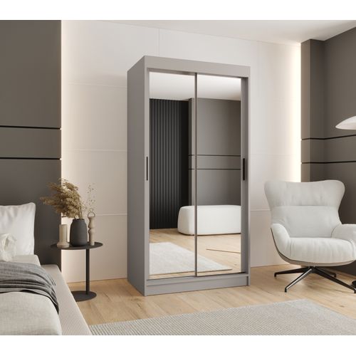 Armoire à Portes Coulissantes Rubino T3 200/100/62 2 Portes (cachemire)