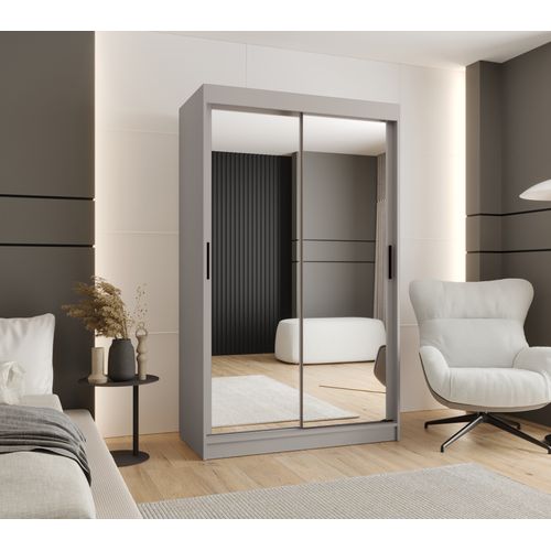 Armoire à Portes Coulissantes Rubino T3 200/120/62 2 Portes(cachemire)