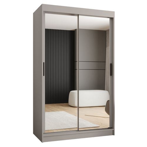 Armoire à Portes Coulissantes Rubino T3 200/120/62 2 Portes(cachemire)