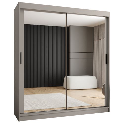 Armoire à Portes Coulissantes Rubino T3 200/180/62 2 Portes (cachemire)