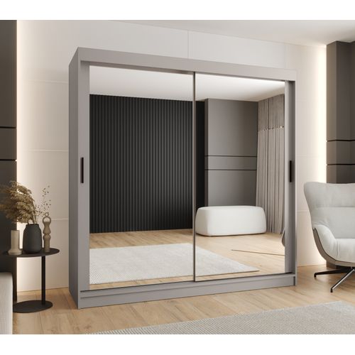 Armoire à Portes Coulissantes Rubino T3 200/200/62 2 Portes (cachemire)