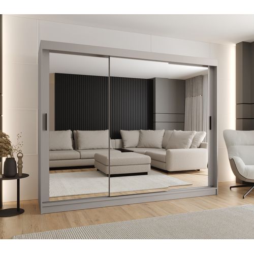 Armoire à Portes Coulissantes Rubino T3 200/250/62 3 Portes (cachemire)