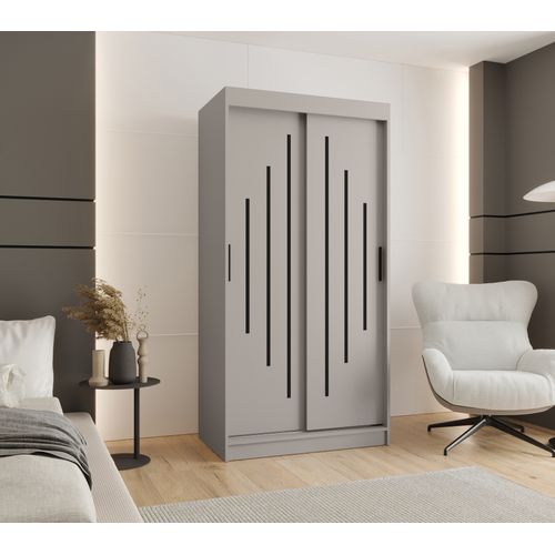 Armoire à Portes Coulissantes Rubino Y 200/100/62 2 Portes (cachemire)