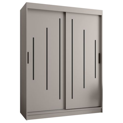 Armoire à Portes Coulissantes Rubino Y 200/150/62 2 Portes (cachemire)