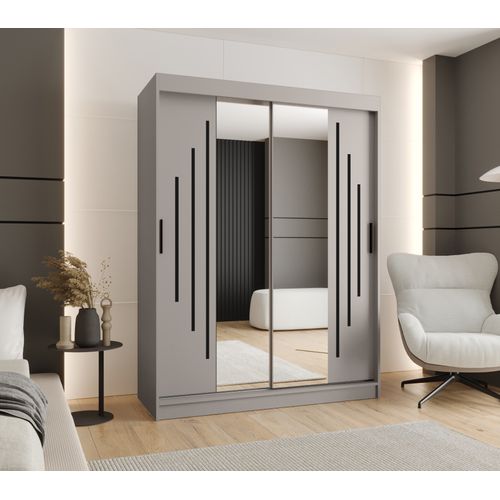 Armoire à Portes Coulissantes Rubino Y1 200/150/62 2 Portes (cachemire)