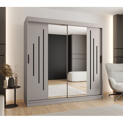 Armoire à Portes Coulissantes Rubino Y1 200/200/62 2 Portes (cachemire)