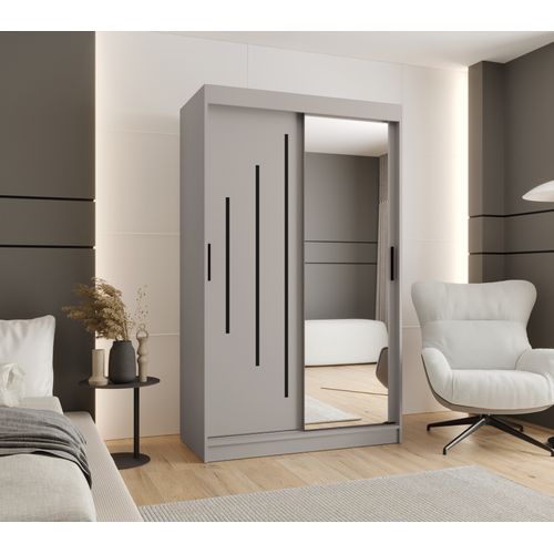 Armoire à Portes Coulissantes Rubino Y2 200/120/62 2 Portes(cachemire)