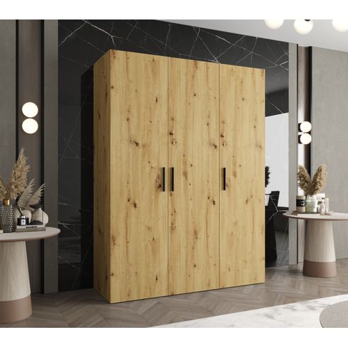 Armoire Bari 1 à Portes Battantes 202/150/52 3 Portes (artisan)