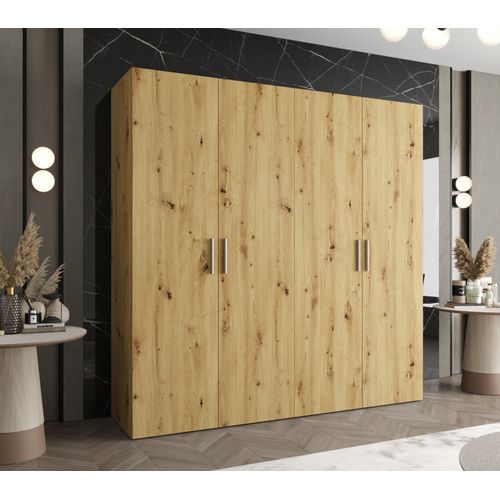 Armoire Bari 1 à Portes Battantes 202/200/52 4 Portes (artisan)