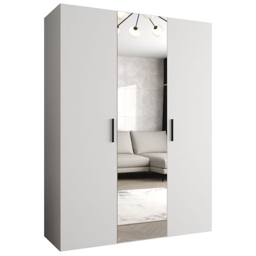 Armoire Bari 2 à Portes Battantes 202/150/52 3 Portes (blanc)