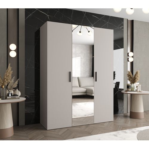 Armoire Bari 2 à Portes Battantes 202/150/52 3 Portes (cachemire)