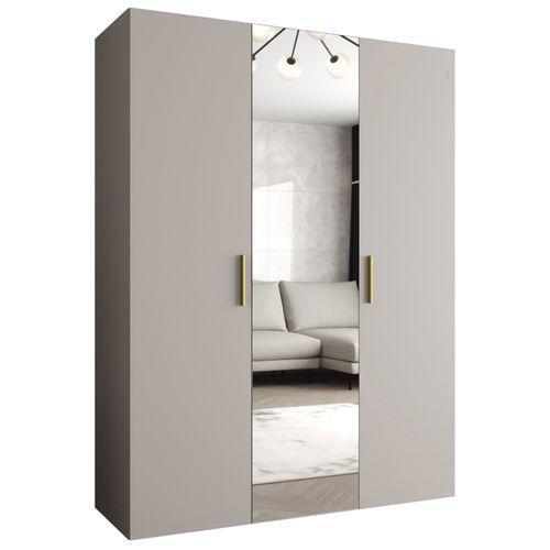 Armoire Bari 2 à Portes Battantes 202/150/52 3 Portes (cachemire)