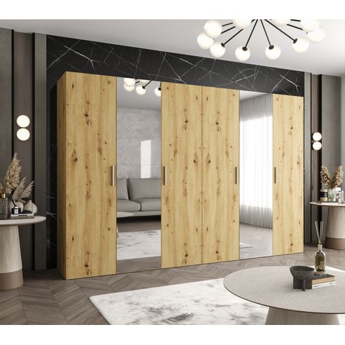 Armoire Bari 2 à Portes Battantes 202/300/52 6 Portes (artisan)