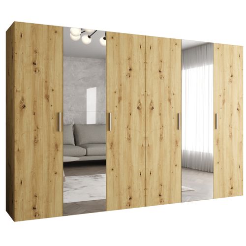 Armoire Bari 2 à Portes Battantes 202/300/52 6 Portes (artisan)