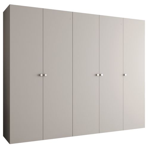 Armoire à Portes Battantes Parma 1 202/250/52 5 Portes (cachemire)