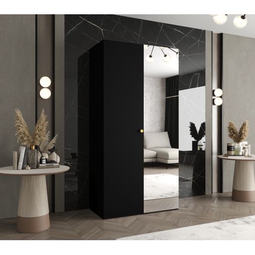 Armoire Parma 2 à Portes Battantes 202/100/52 2 Portes (noir)