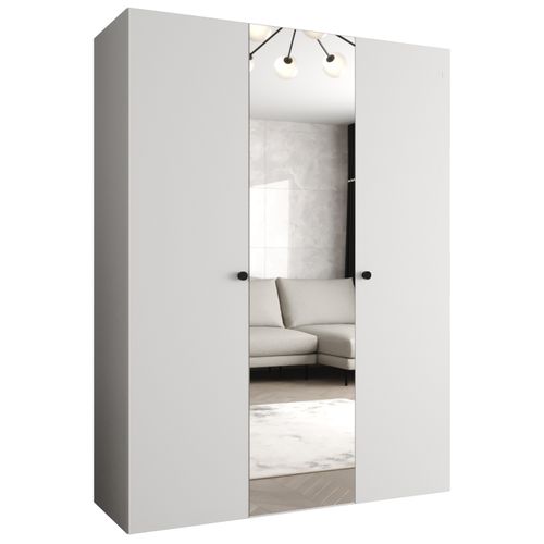 Armoire Parma 2 à Portes Battantes 202/150/52 3 Portes (blanc)