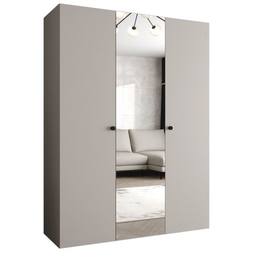 Armoire Parma 2 à Portes Battantes 202/150/52 3 Portes (cachemire)