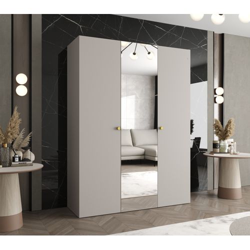 Armoire Parma 2 à Portes Battantes 202/150/52 3 Portes (cachemire)