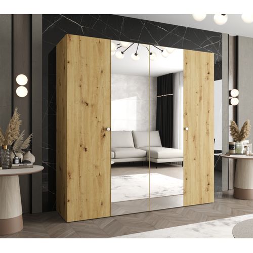 Armoire Parma 2 à Portes Battantes 202/200/52 4 Portes (artisan)