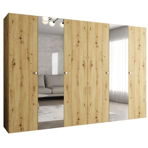 Armoire Parma 2 à Portes Battantes 202/300/52 6 Portes (artisan)