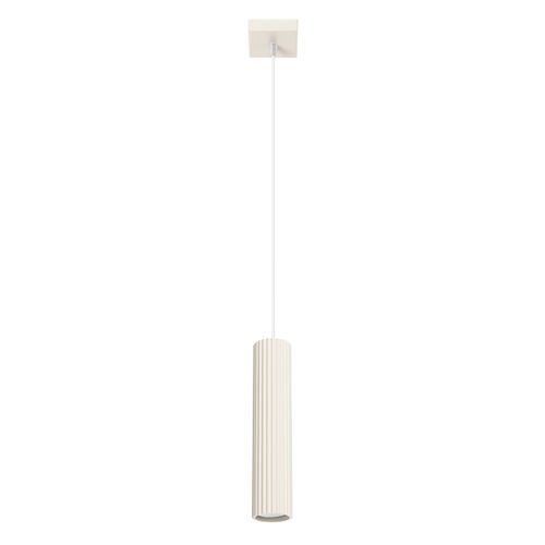 Suspension Aluminium Beige Gu10 1 Karbon