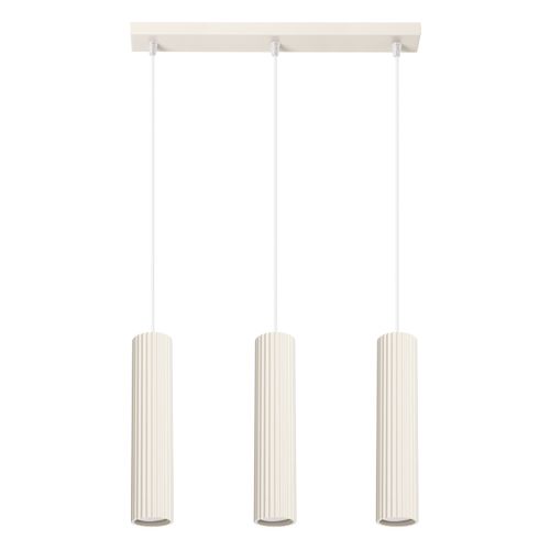 Suspension Aluminium Beige Gu10 3 Karbon Line