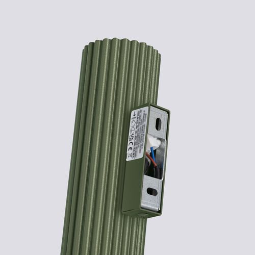 Applique Aluminium Vert Olive Gu10 2 Karbon 30