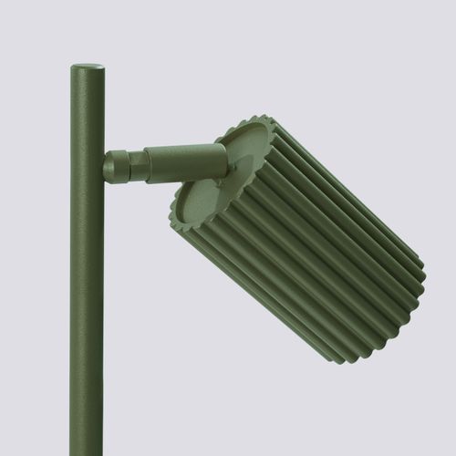 Lampe à Poser Aluminium Vert Olive Gu10 1 Karbon