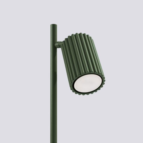 Lampe à Poser Aluminium Vert Olive Gu10 1 Karbon