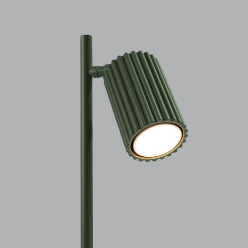 Lampe à Poser Aluminium Vert Olive Gu10 1 Karbon