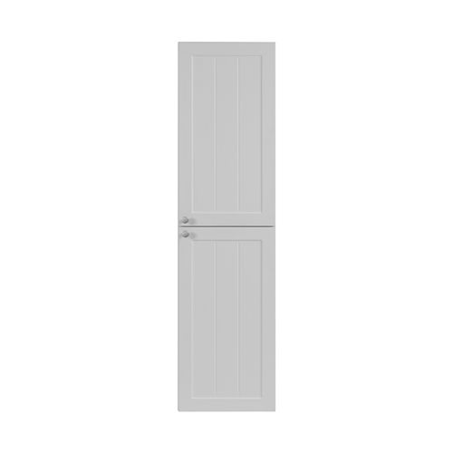 Meuble Colonne Suspendu De Salle De Bain Gusto Blanc 35 X 136 Cm